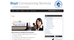 Desktop Screenshot of boydconveyancing.com.au